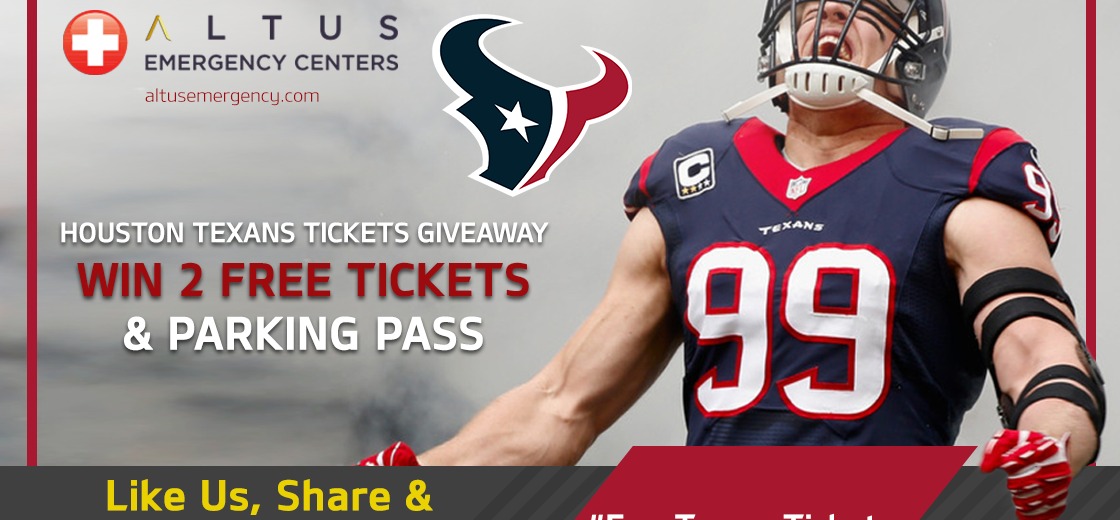Houston Texans Tickets giveaway banner