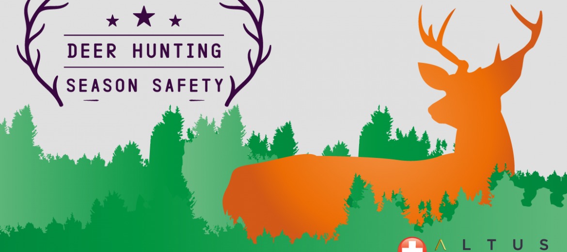Deer Hunting Season Safety banner