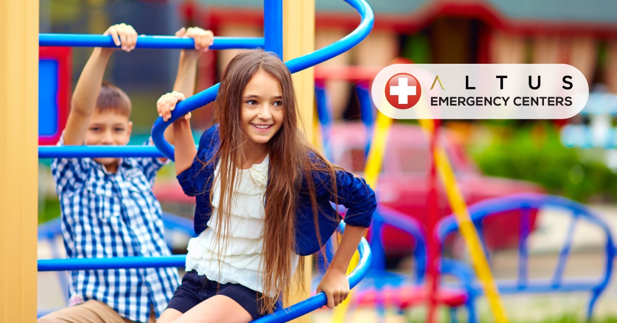 playground safety tips best texas no wait ER 24/7