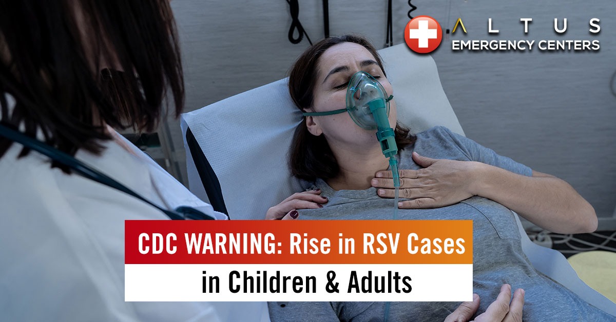 CDC Warning Ris in RSV Cases in Children and Adults