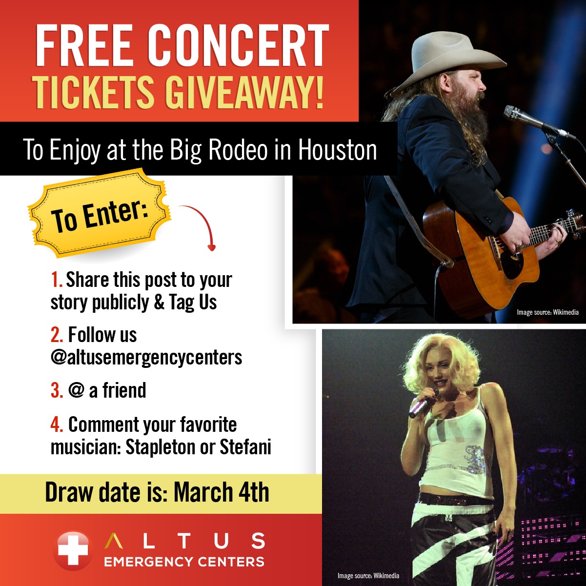 FREE Concert Tickets to the Big Rodeo in Houston