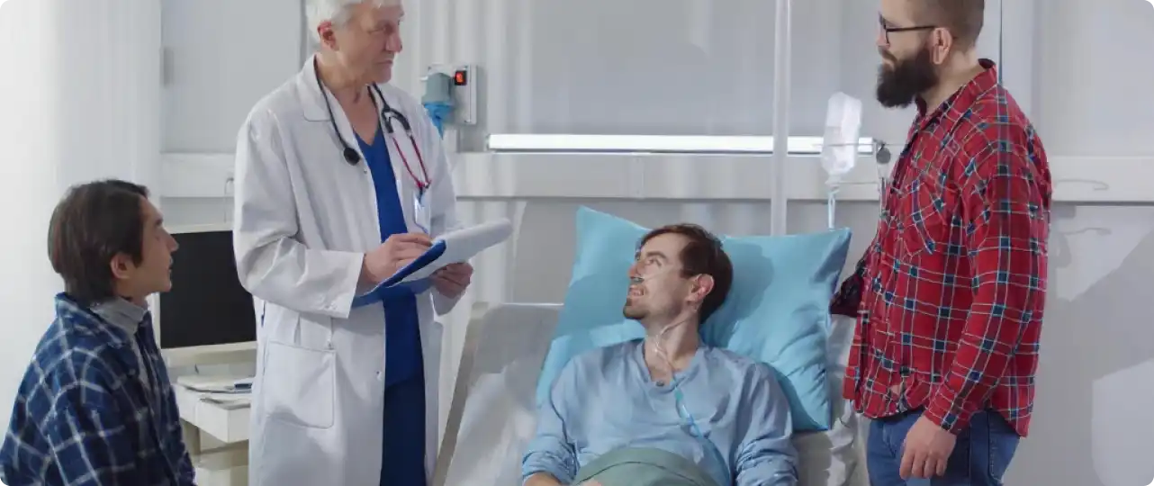 for prompt, professional emergency care.